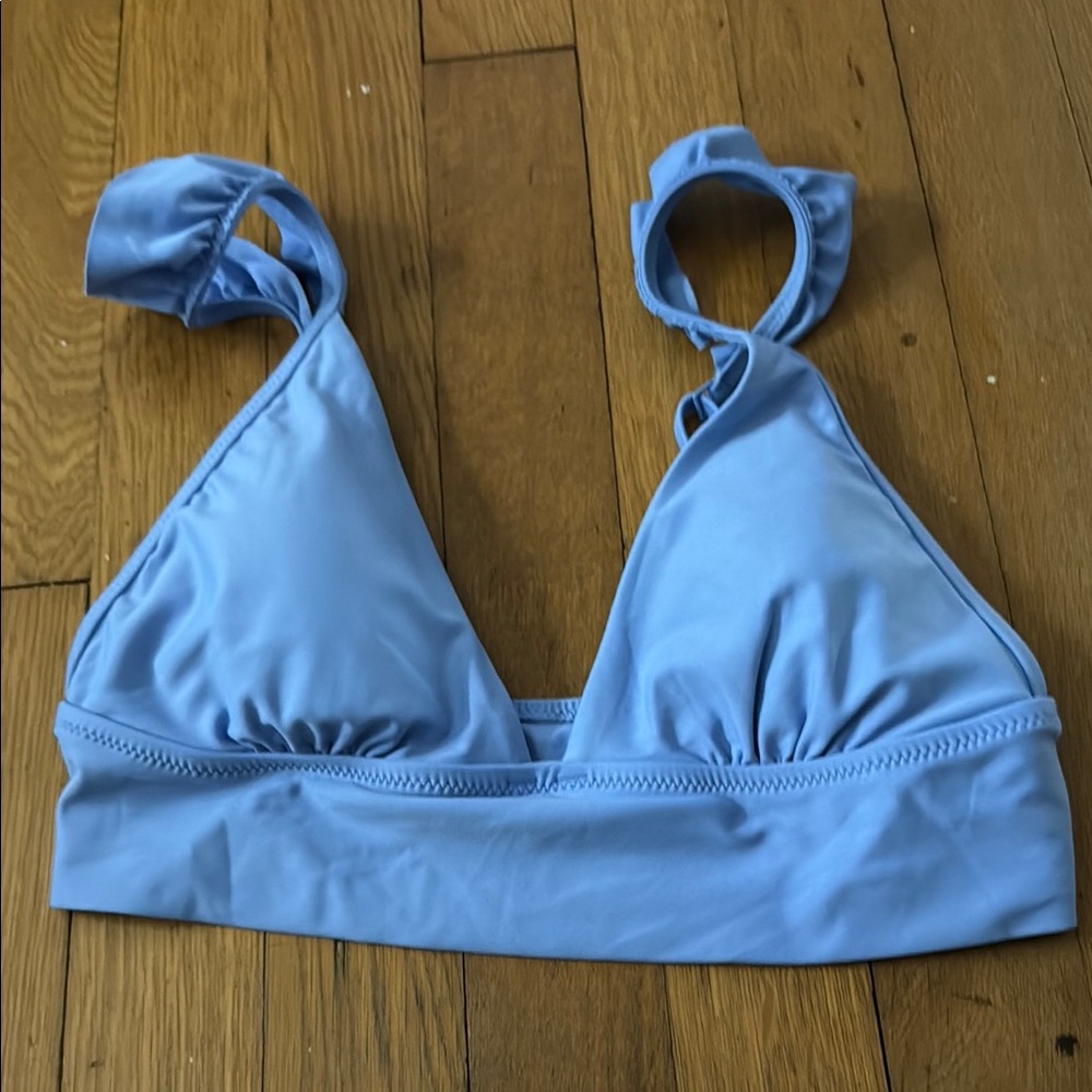 Light Blue Bikini Top